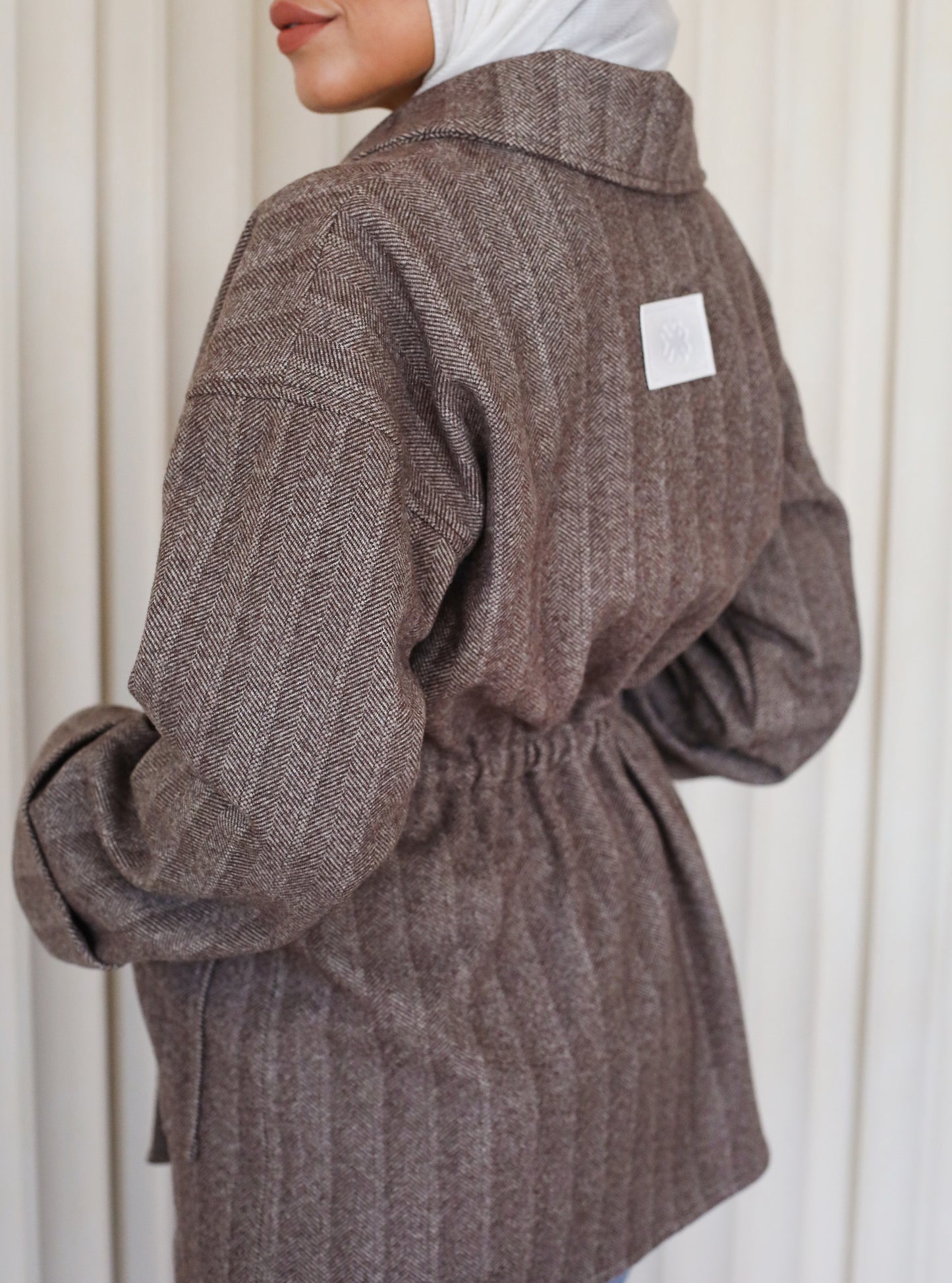 Wool Jacket — Brown