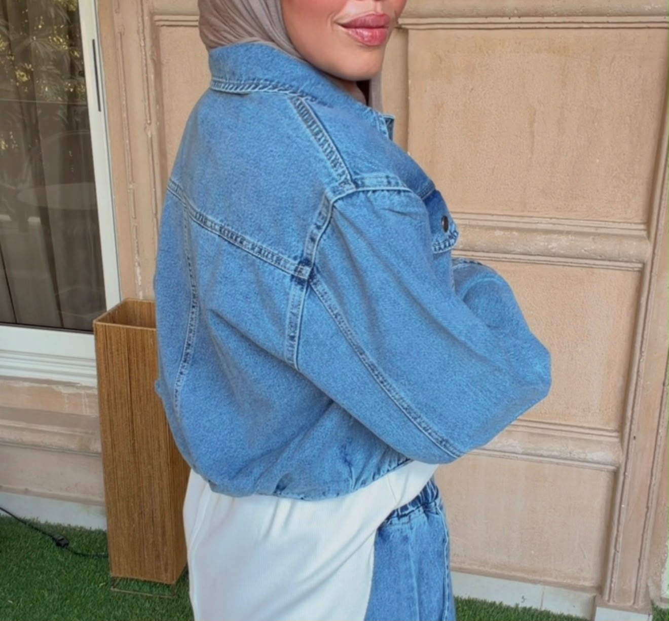 Puffy denim Jacket