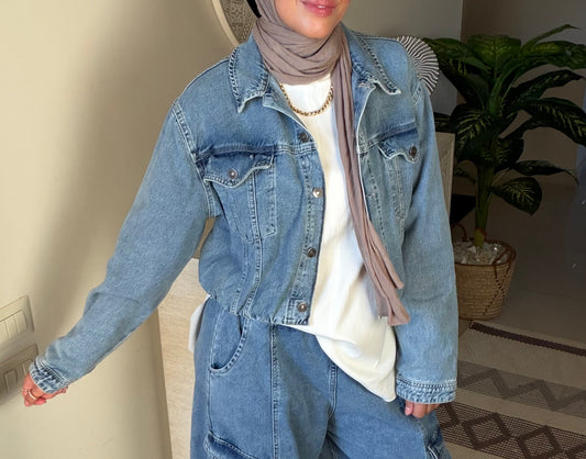 Puffy denim Jacket