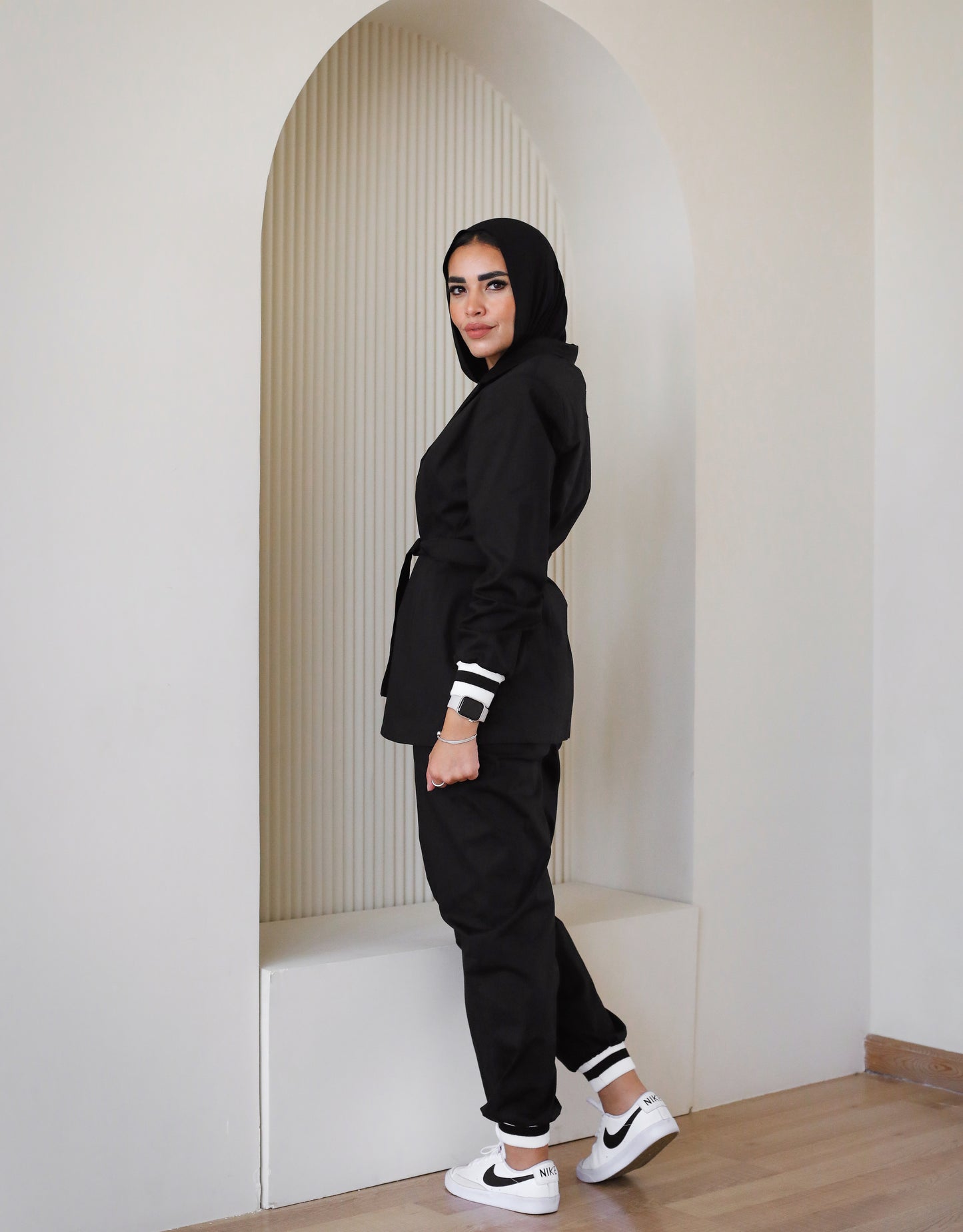 Black Blazer Set