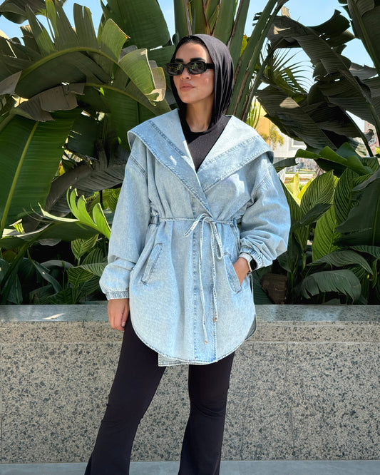 Comfy Denim Jacket - Blue